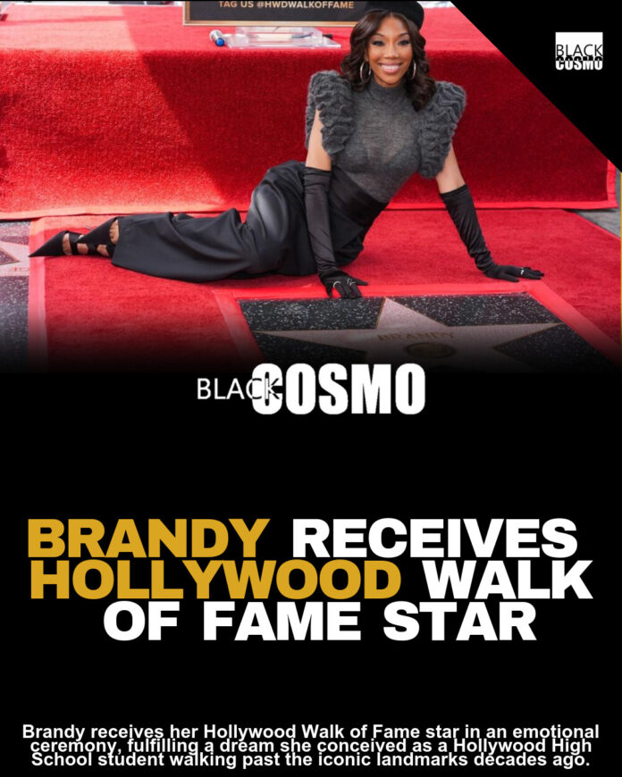 Brandy Gets Her Hollywood Star | R&B Icon Brandy Gets Her Hollywood Star | R&B Icon