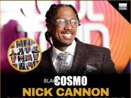 Nick Cannon speaking at a red carpet event, sparking a major debate about Hollywood casting.