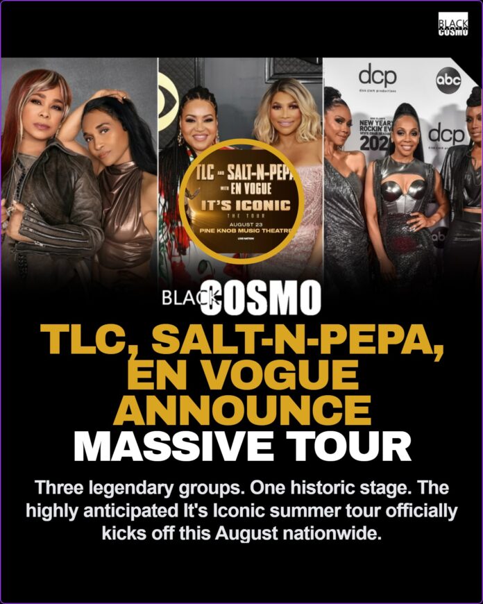 TLC, SALT-N-PEPA, EN VOGUE ANNOUNCE MASSIVE TOUR TLC, SALT-N-PEPA, EN VOGUE ANNOUNCE MASSIVE TOUR