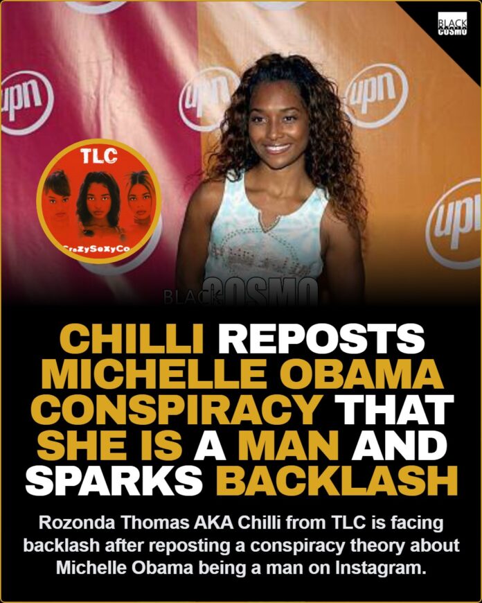 Chilli From TLC Slams Michelle Obama Over Disturbing Post Chilli From TLC Slams Michelle Obama Over Disturbing Post