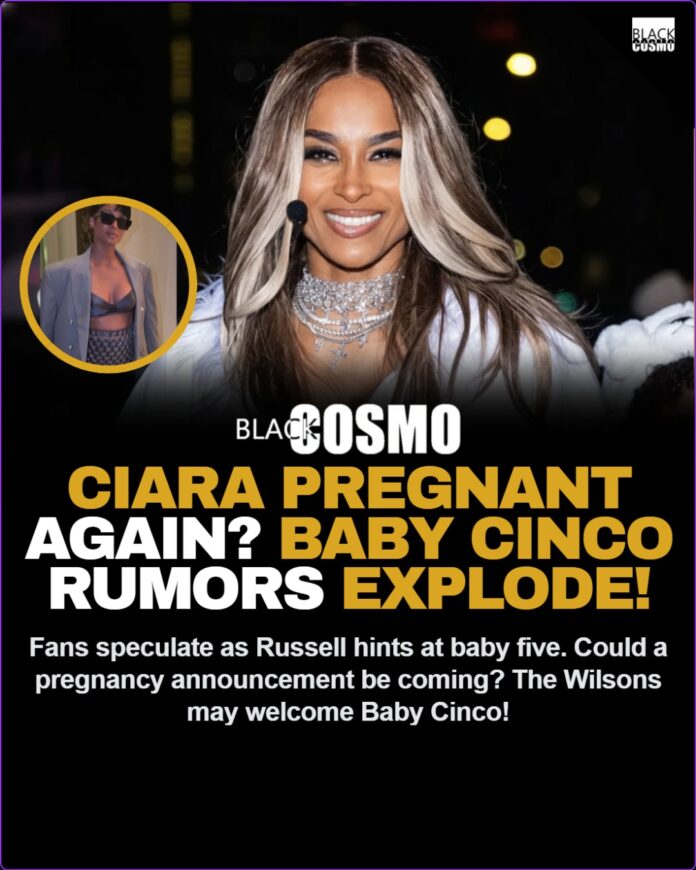 Ciara Pregnant Again? Risqué Outfit Sparks Rumors Ciara and Russell Wilson on the red carpet, sparking rumors of another pregnancy.