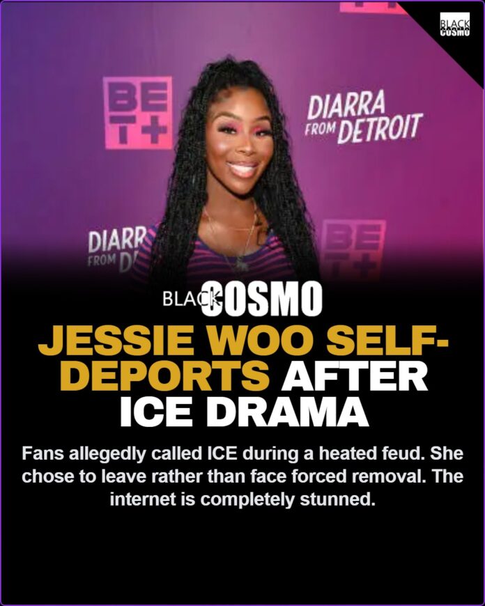 Jessie Woo Self-Deports After Fans Call ICE on Her – Fans Love & Hip Hop's Jessie Woo SELF DEPORTS ... After Fans Call ICE ON HER!!