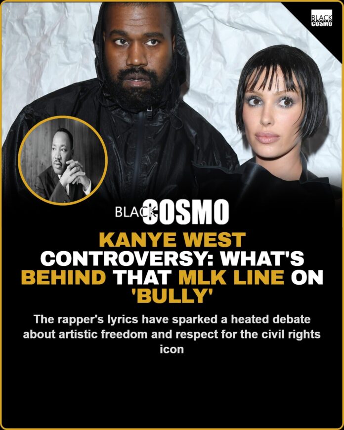 Kanye West Music Lyrics Controversy MLK Line Explained Kanye West Music Lyrics Controversy MLK Line Explained