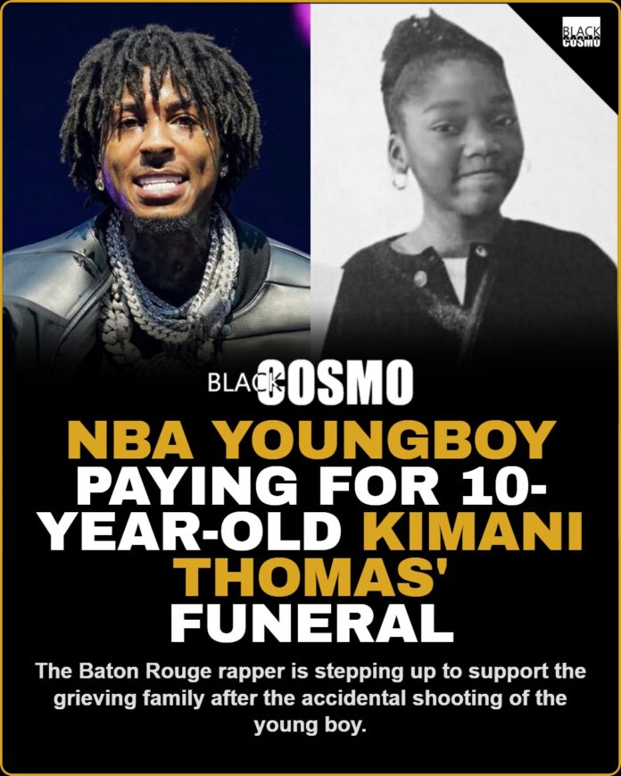 NBA YoungBoy Covers Funeral Costs for 10-Year-Old Kimani Thomas NBA YoungBoy Covers Funeral Costs for 10-Year-Old Kimani Thomas