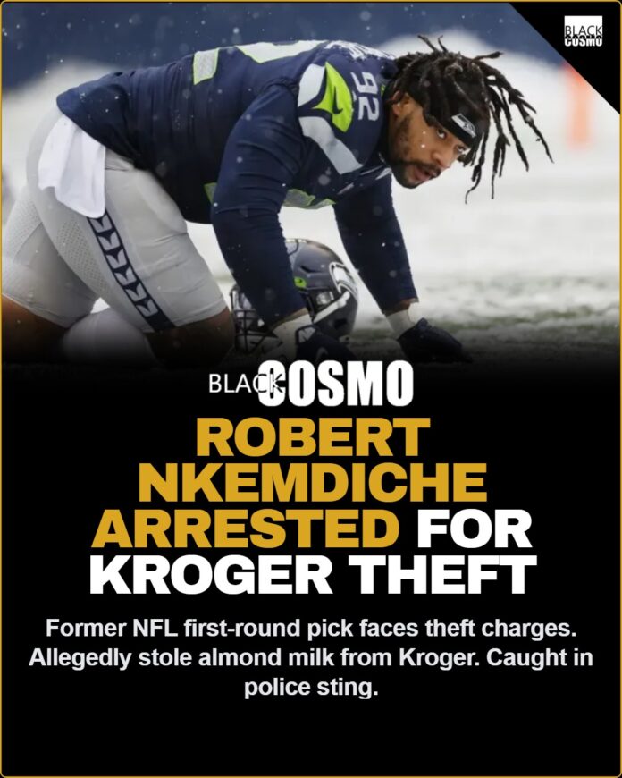 Robert Nkemdiche Arrested: Ex-NFL Star Caught in Kroger Shoplifting Robert Nkemdiche #92 of the Seattle Seahawks warms-up before the game against the Chicago Bears
