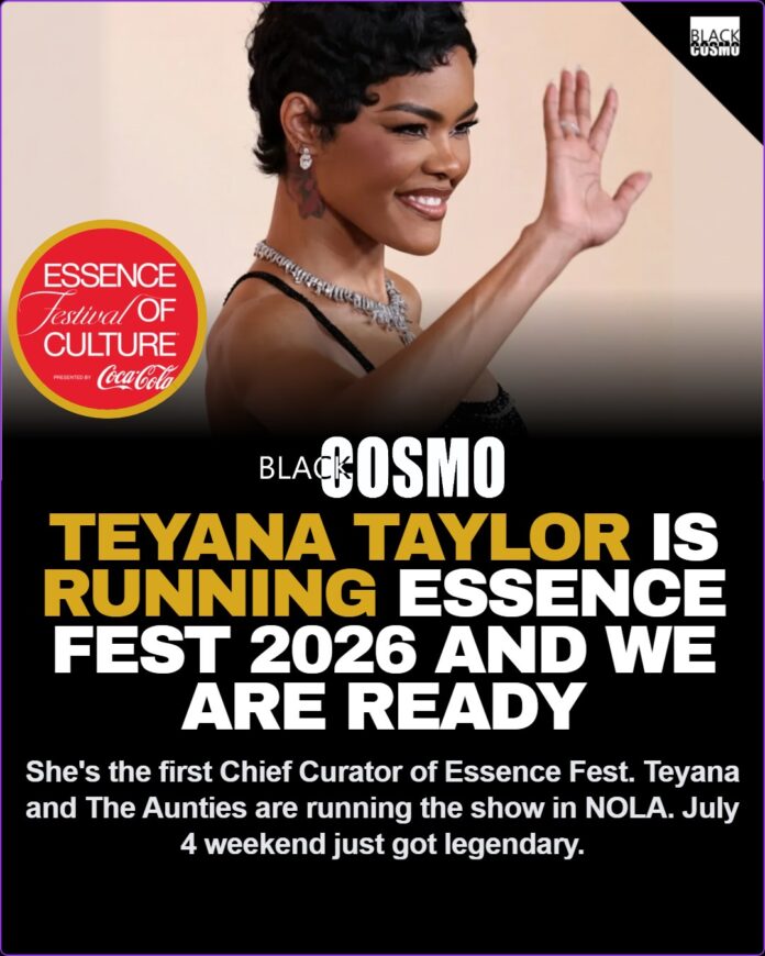 Teyana Taylor Named First-Ever Chief Curator of Essence Festival 2026 Teyana Taylor Named First-Ever Chief Curator of Essence Festival 2026