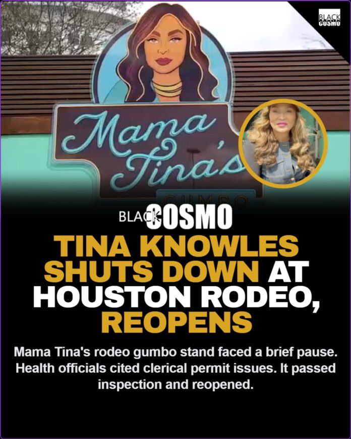 Mama Tina’s Gumbo Shuts Down at Houston Rodeo, Reopens Next Day 😬 Mama Tina’s Gumbo SHUT DOWN at Houston Rodeo — Then Reopens 24 Hours Later!