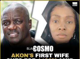 Akon posing on a red carpet