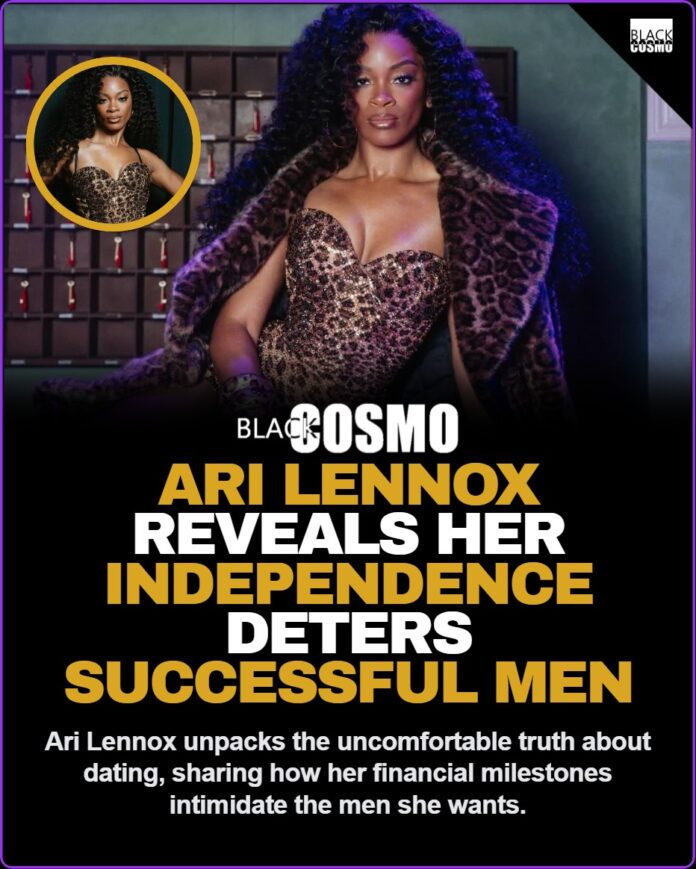 Ari Lennox on Why Her Accomplishments Intimidate Successful Men Singer Ari Lennox standing confidently, representing successful women navigating the complexities of modern dating.