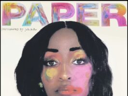 Ayo Edebiri Slays Paper Magazine April 2026 Cover Ayo Edebiri posing for the April 2026 cover of Paper Magazine wearing bold editorial fashion.