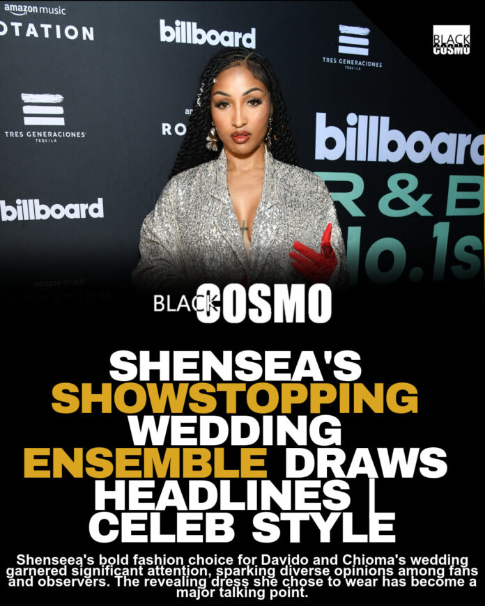 Shenseea’s Dress Stuns at Davido’s Wedding! Shenseea’s Dress Stuns at Davido’s Wedding!