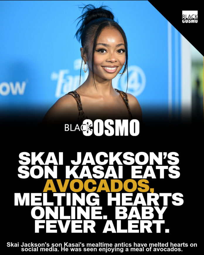 Skai Jackson’s son’s yummy meal! Skai Jackson’s son’s yummy meal!