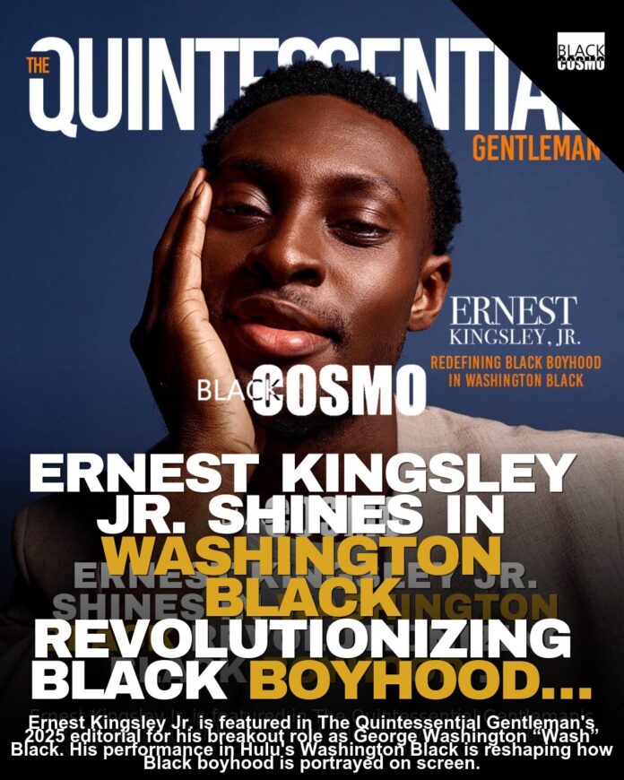 Ernest Kingsley Jr.: Black Boyhood Redefined Ernest Kingsley Jr.: Black Boyhood Redefined