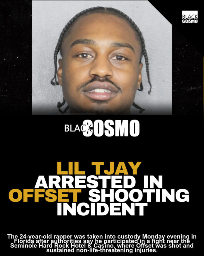 Rapper Lil Tjay Arrested in Connection With Offset Shooting Rapper Lil Tjay Arrested in Connection With Offset Shooting