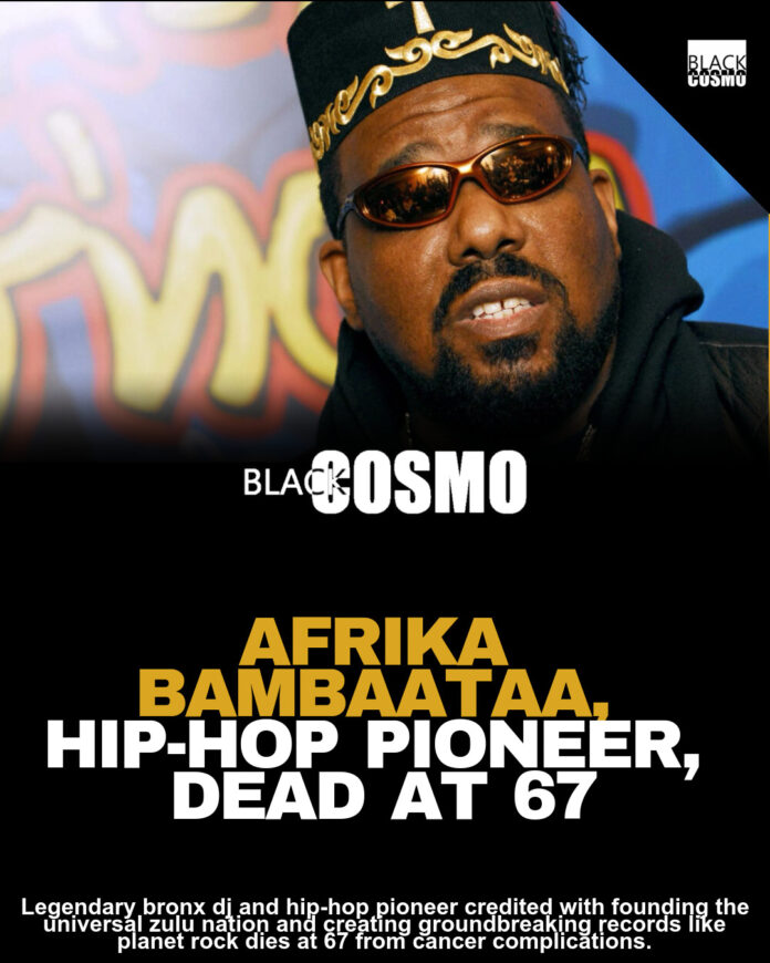 Afrika Bambaataa, Hip Hop Pioneer, Dead at 67 Afrika Bambaataa, Hip Hop Pioneer, Dead at 67