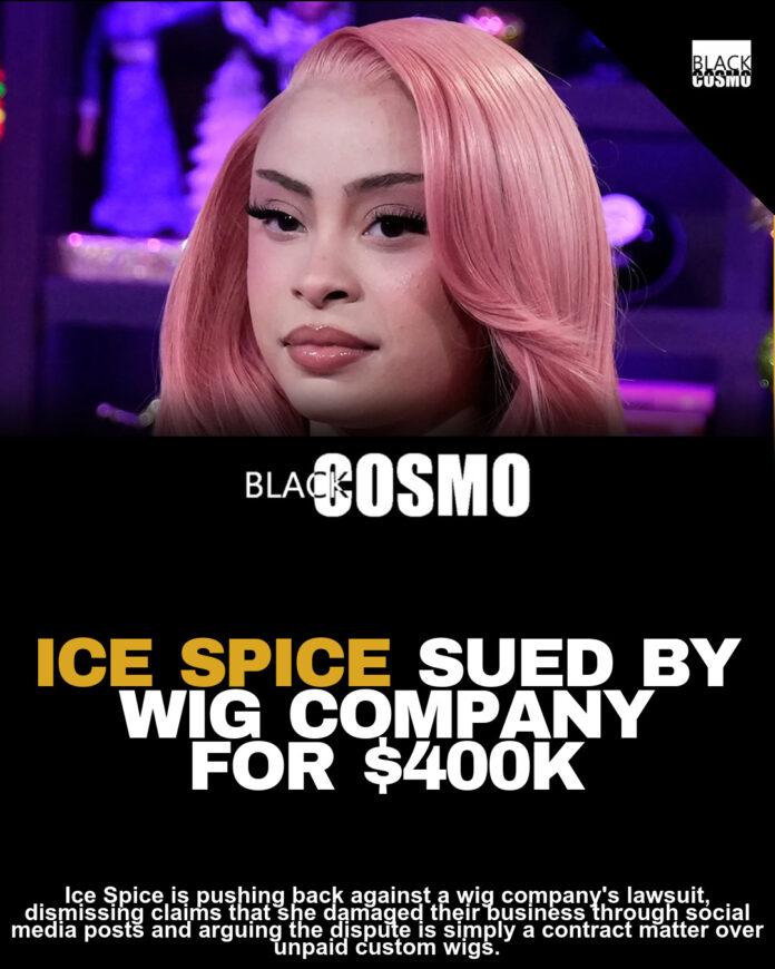 Ice Spice Disputes $20K Custom-Wig Debt in Legal Battle Ice Spice Disputes $20K Custom-Wig Debt in Legal Battle