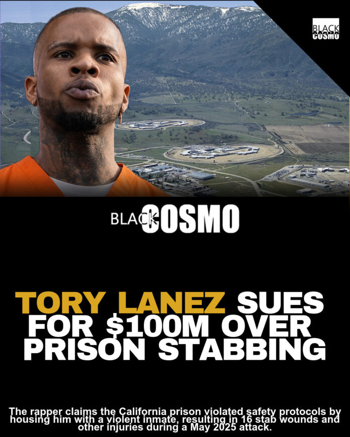 Tory Lanez Files $100 Million Lawsuit Following Prison Stabbing Incident Tory Lanez Files $100 Million Lawsuit Following Prison Stabbing Incident