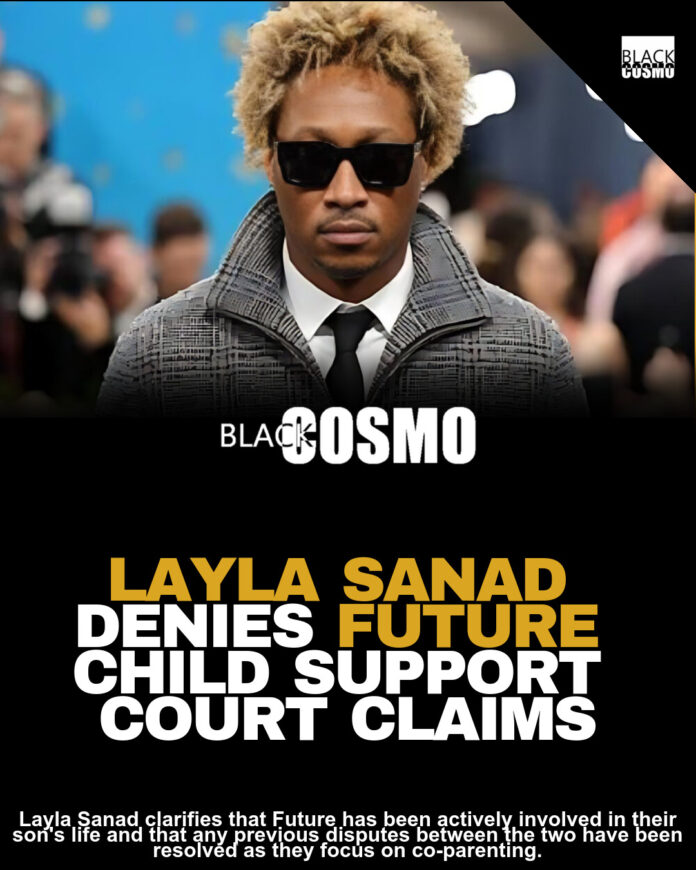 Future’s Ex Layla Sanad Addresses Child Support Rumors Future’s Ex Layla Sanad Addresses Child Support Rumors