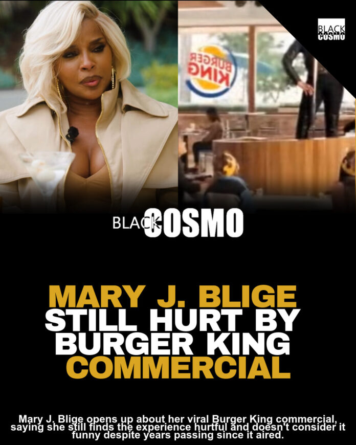 Mary J. Blige on That Viral Burger King Commercial Mary J. Blige on That Viral Burger King Commercial