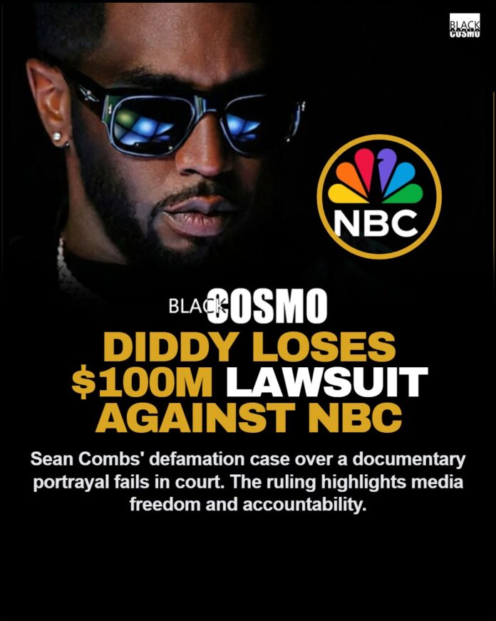 Diddy Loses $100 Million Lawsuit Against NBC Over Defamation Sean 'Diddy' Combs at a public event, looking confident and stylish.