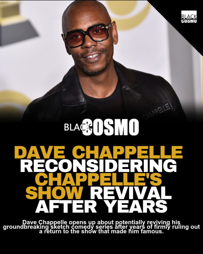 Dave Chappelle Plans Chappelle’s Show Revival Dave Chappelle Plans Chappelle’s Show Revival