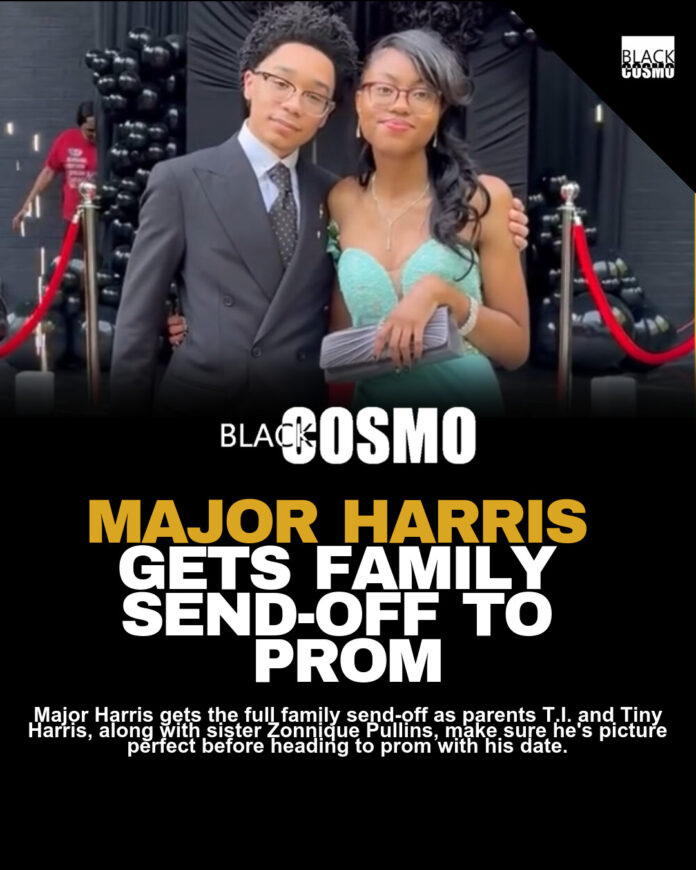 Harris Family Heads to Prom in Style Harris Family Heads to Prom in Style