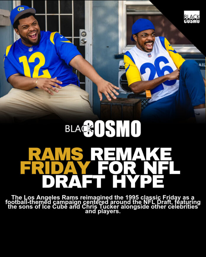 Rams Recreate Friday with Ice Cube and Chris Tucker Rams Recreate Friday with Ice Cube and Chris Tucker