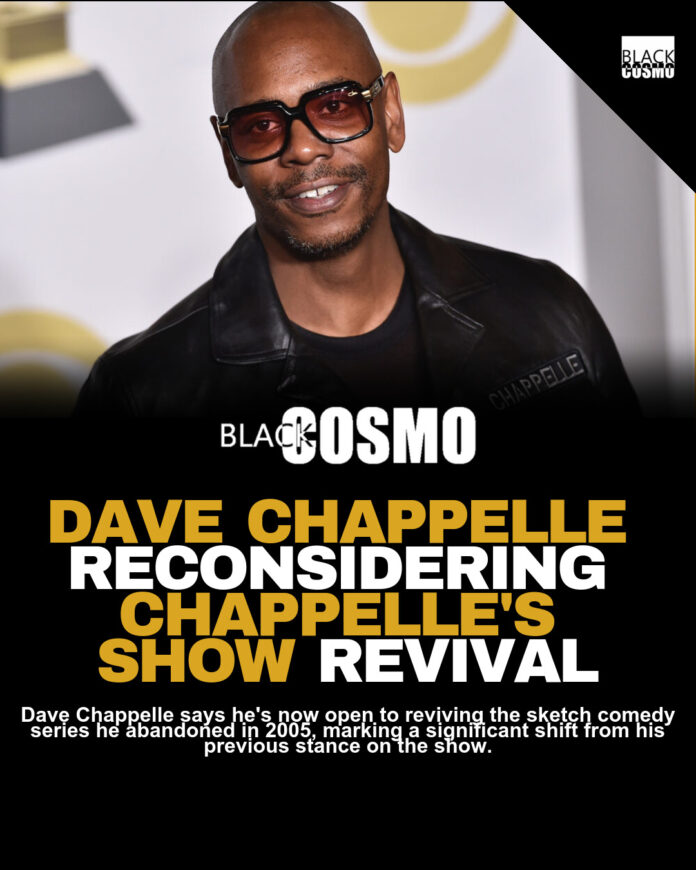Dave Chappelle Set to Revive Chappelle’s Show Dave Chappelle Set to Revive Chappelle’s Show