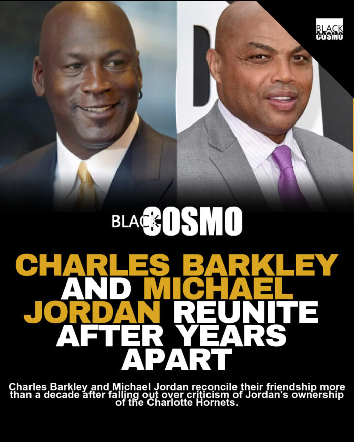 Charles Barkley and Michael Jordan End Years of Tension Charles Barkley and Michael Jordan End Years of Tension