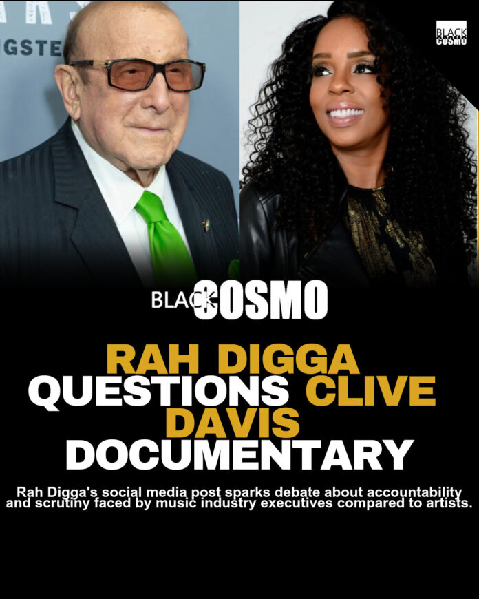 Rah Digga Calls for Surviving Clive Davis Documentary Rah Digga Calls for Surviving Clive Davis Documentary