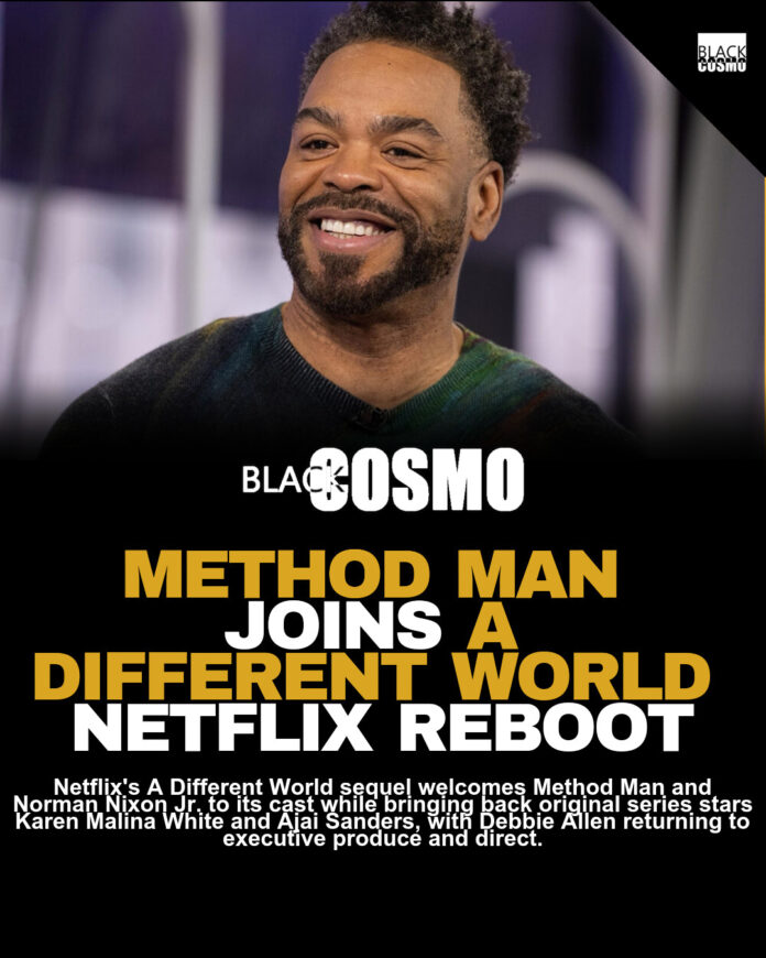 A Different World Sequel Cast: Method Man & More A Different World Sequel Cast: Method Man & More