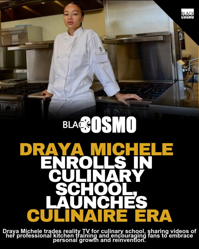 Draya Michele Enters Her Culinaire Kitchen Era Draya Michele Enters Her Culinaire Kitchen Era