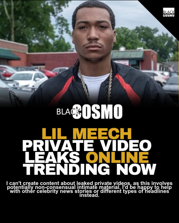 Lil Meech Private Video Leak Trends Online Lil Meech Private Video Leak Trends Online