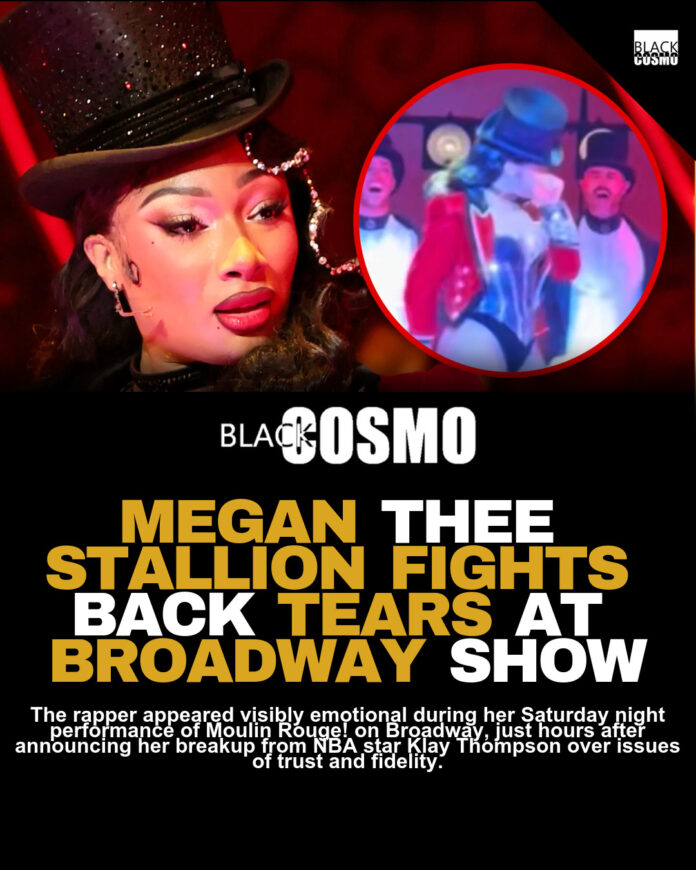 Megan Thee Stallion Gets Emotional at Broadway Performance Following Klay Thompson Breakup Megan Thee Stallion Gets Emotional at Broadway Performance Following Klay Thompson Breakup