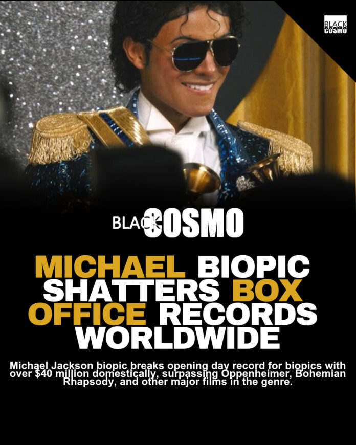 Michael Jackson Biopic Smashes Box Office Records Michael Jackson Biopic Smashes Box Office Records