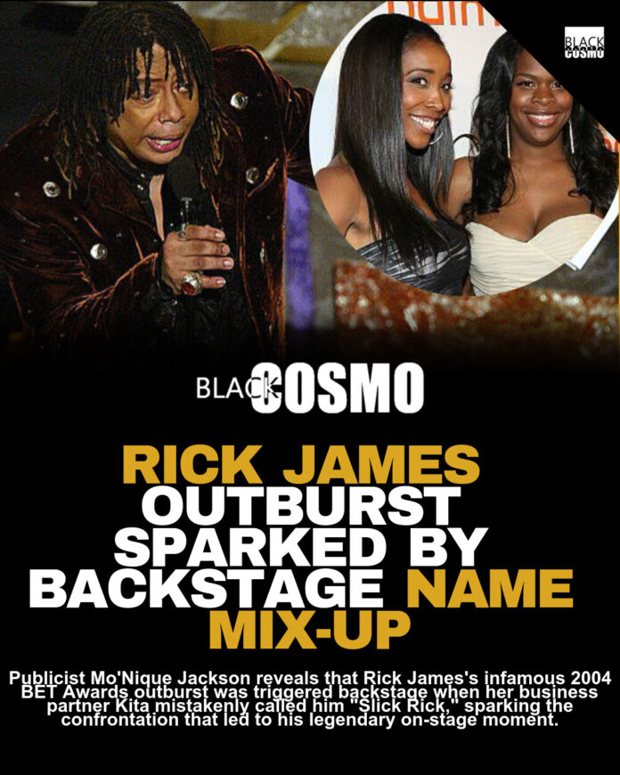 Rick James 2004 BET Awards Woman Identity Revealed Rick James 2004 BET Awards Woman Identity Revealed