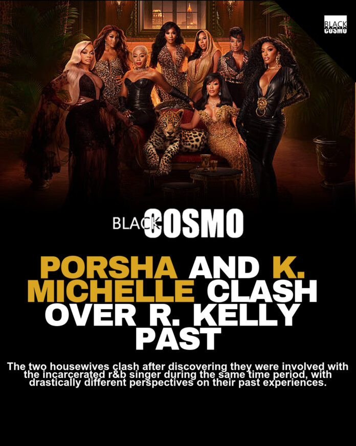 Porsha and K Michelle Fight Over Dating R Kelly Porsha and K Michelle Fight Over Dating R Kelly