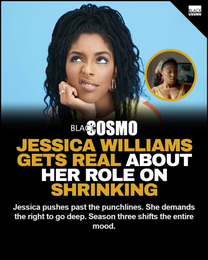 Jessica Williams on Shrinking Season 3: Black Women and Dramatic Acting Jessica Williams speaking about her acting role and dramatic opportunities on Apple TV's Shrinking.