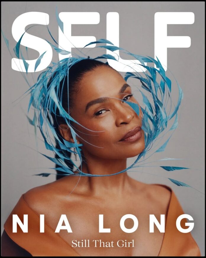 Nia Long on the cover of Self Magazine.