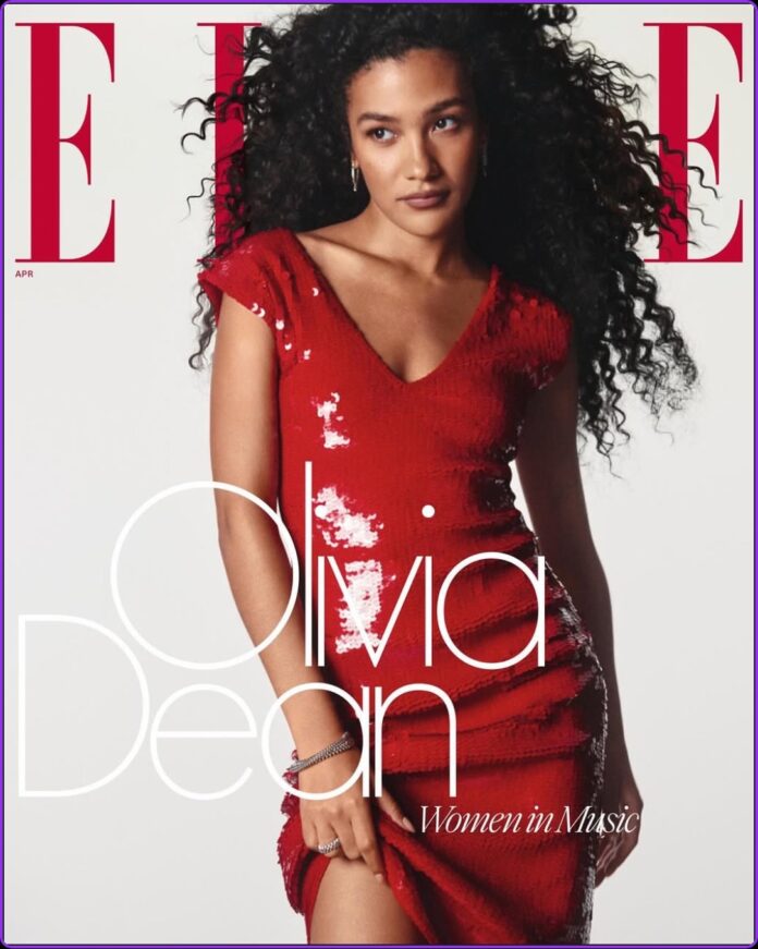 Olivia Dean Covers Elle USA April 2026 Women in Music Issue Olivia Dean on the April 2026 cover of Elle USA