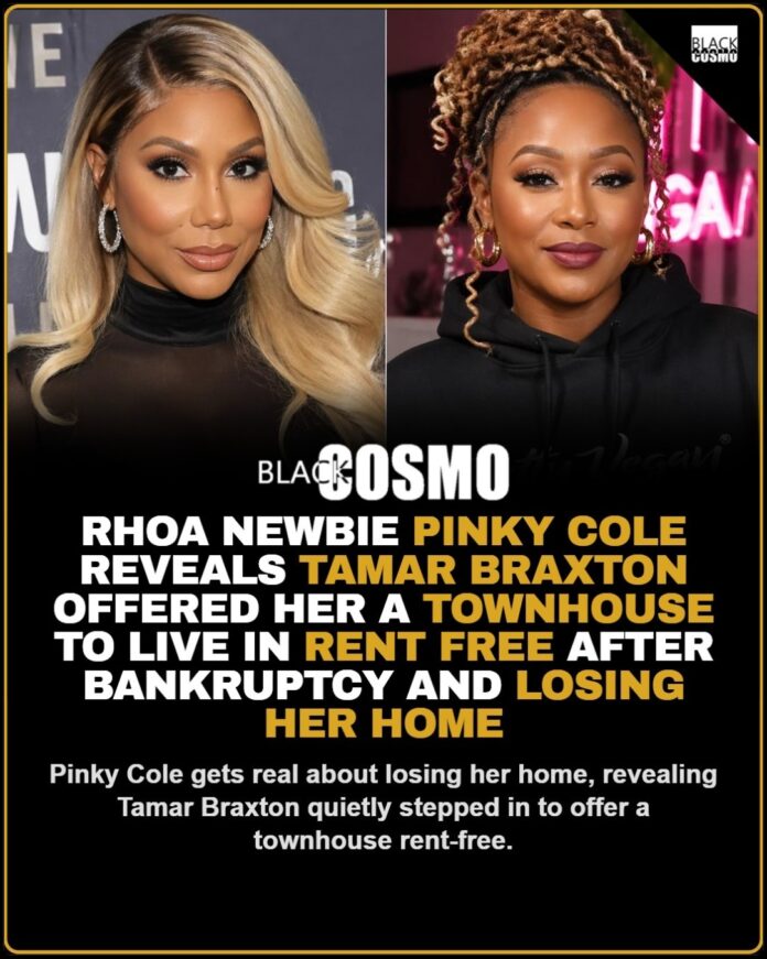 Pinky Cole Reveals Tamar Braxton Paid Her Rent After Bankruptcy Pinky Cole speaking publicly about her journey and finding genuine support from Tamar Braxton after losing her home.
