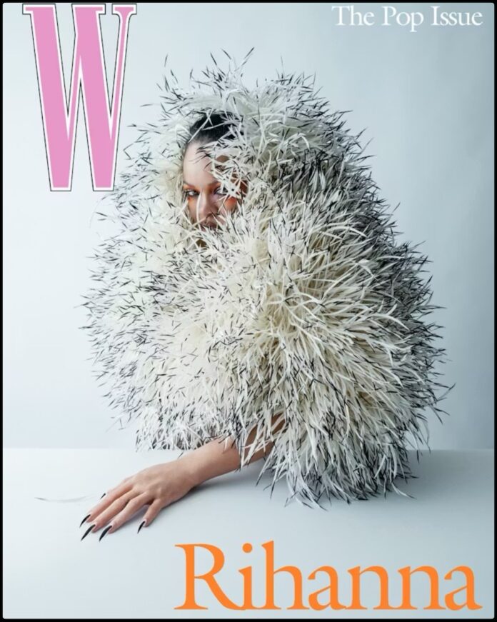 Rihanna on W Magazine April 2026 Rihanna W Magazine Cover