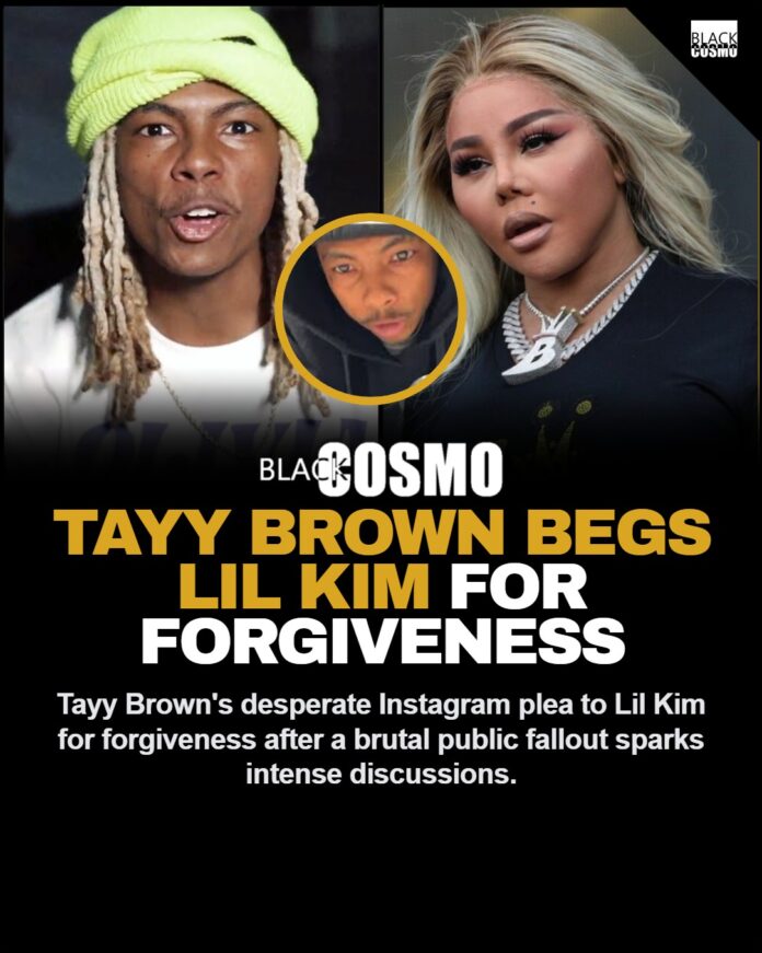 Tayy Brown Public Plea to Lil Kim: Begs For Forgiveness After Fallout Tayy Brown and Lil Kim side-by-side during happier times, reflecting the intense online debates surrounding their controversial age-gap relationship.