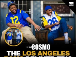 O'Shea Jackson Jr. and Destin Tucker, the sons of Ice Cube and Chris Tucker, recreating their fathers' iconic roles in the hilarious new short film 'Thursday' for the Los Angeles Rams' NFL Draft promo.