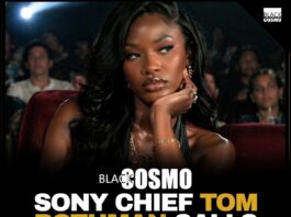 Sony Pictures Motion Picture Group CEO Tom Rothman speaking at CinemaCon about movie theater ads.