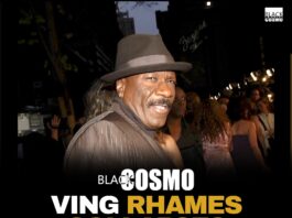 A close-up portrait of legendary actor Ving Rhames.