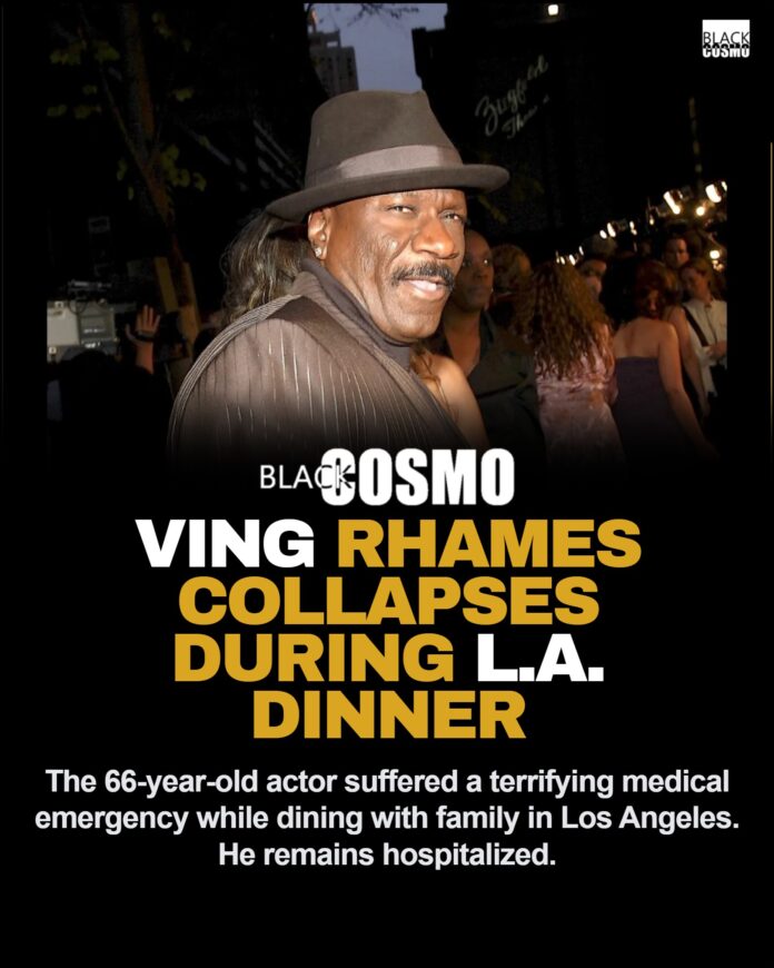 Ving Rhames Collapses at Los Angeles Restaurant: Health Update A close-up portrait of legendary actor Ving Rhames.