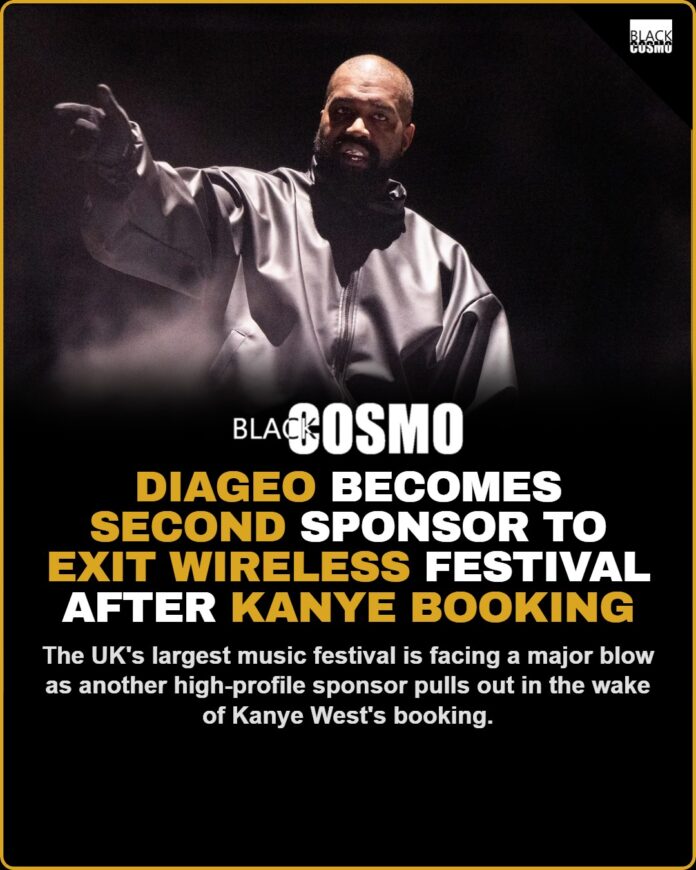 Kanye West’s Booking Sparks Backlash For Wireless Festival As Sponsors Pull Out Diageo Exits Wireless Festival After Kanye Booking | Black Cosmopolitan