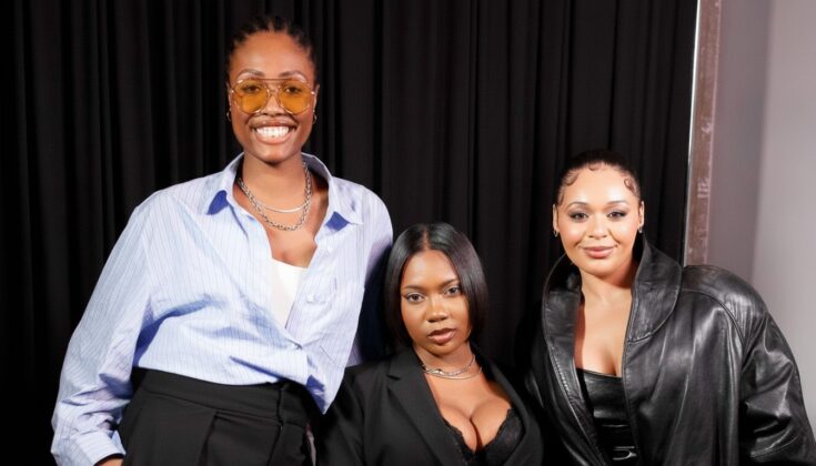 A beautiful Black woman showcasing luminous, skin-first makeup artistry, highlighting the power of emerging Black makeup artists.