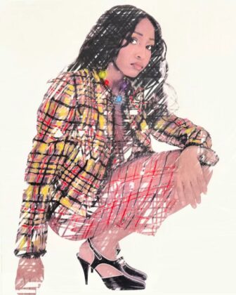 Ayo Edebiri posing for the April 2026 cover of Paper Magazine wearing bold editorial fashion.